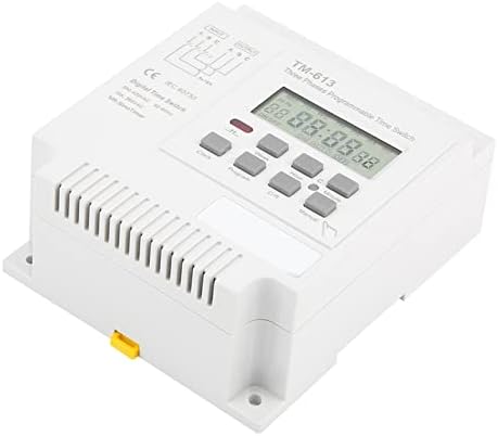 Mingzhe TM-163 Smart Digital Timer Switch, Reliable Programmable Time Relay for ThreePhase Equipment, 168 Hours Adjustable Timing, Perfect for Water Heaters and Exhaust Fans - Image 7