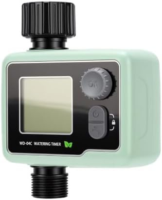 banapoy Sprinkler Timer 1 Zone Rain Sensor, Programmable Hose Timer - Image 3