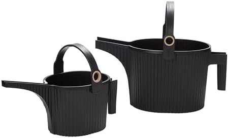 Hachiman Watering Can Set of 2 with Widened Spout by Hachiman