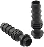 Hose Connector Adapter DN20 To DN16 Pipe Barb Straight Through Two-way Connector 17mm Sealing Ring Drip Irrigation Tool Hose Connector Plumbing Pipe Fittings (Color : Black) - Image 2