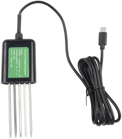 USB Soil Sensor, 7-in-1 PH/EC/NPK Meter With IP68 Waterproof Probe, Real-Time Data For Android Devices, for IDEAL For Agriculture And Gardening - Image 2