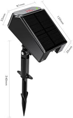 Maxmartt Solar Automatic Drip Irrigation Kit System, Solar Powered Auto Easy DIY Watering Device Supported Pots Plants, 6 Timing Modes with Anti-Siphoning Device - Image 5