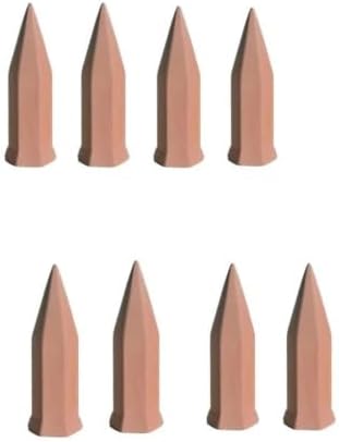 pureza Terracotta Plant Spikes Self Watering Stakes Automatic Drip Irrigation for Potted Plants(8pcs) by Unknown