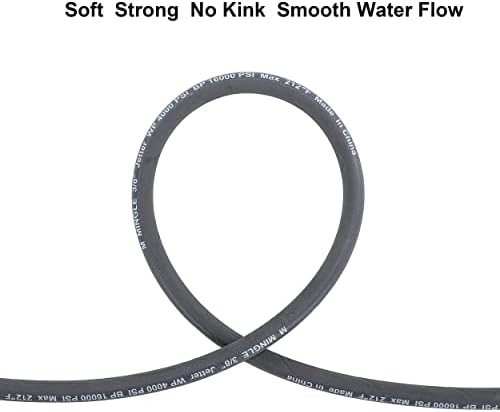 M MINGLE Pressure Washer Jumper Hose, 10 FT Whip Hose for Power Washer - Image 3