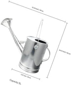 Vintage Thickened Galvanized Watering Can 5l with Long Spout for Indoor Outdoor Plants Household Garden Watering Pot - Image 2