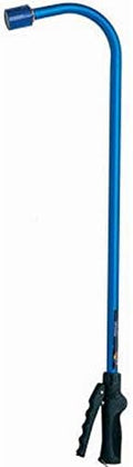 Dramm Touch N Flow Rain Wand Full Watering Flow Trigger Style Shut Off Valve with Lock, for Garden, Yard, Watering Plants, Hanging Baskets, 11 Gallons Per Minute, Blue, 36 Inches Long by DRAMM
