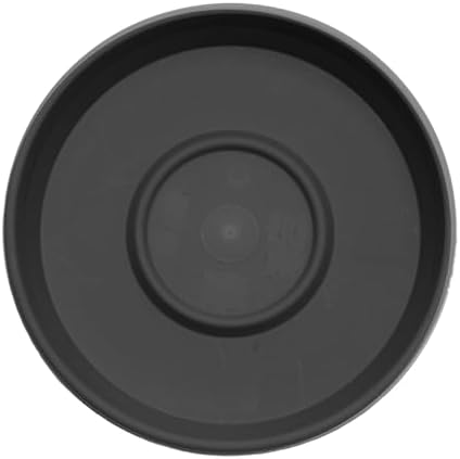 Bloem Terra Plastic Saucer Tray for 8" Terra Planters, Black, 6-Pack - Image 4