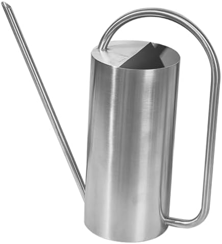 BESPORTBLE Vintage Stainless Steel Watering Can Spout for Indoor Plants Ergonomic Design Capacity for Easy Watering and Houseplants by BESPORTBLE