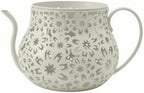Watering Can Planter Perforated Decorative Flower Pot Vintage Watering Can with Long Spout for Decorators, Gardeners, Patio, Balcony, Indoor, White by Unknown
