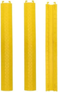 Cable Protector Ramp 3PCS Cable Cover Cord Hose Protective Ramp Heavy Duty Wire Extension Cord Garden Water Hose Traffic Driveway Rubber Speed Bump by Unknown