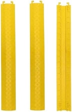 Cable Protector Ramp 3PCS Cable Cover Cord Hose Protective Ramp Heavy Duty Wire Extension Cord Garden Water Hose Traffic Driveway Rubber Speed Bump by Unknown