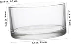 Glass Flowerpot Planter Decorative Bowl Round Vase for Hydroponic Plant Wedding - Image 2