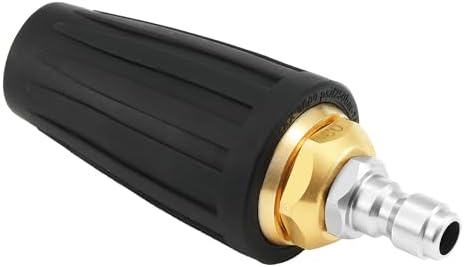 Tool Daily Turbo Nozzle Pressure Washer, 3/8” NPT Sewer Jetter Rotating Nozzle - Image 2