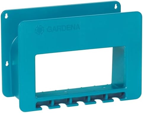 GARDENA System Hose-boy: Garden Hose Holder for wall, Space-Saving Storage of Garden Hose, with Holders for Spraying, Showers and Other GARDENA System Parts (238-20) by Unknown