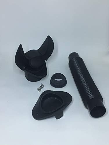 EarthMinded DIY Rain Barrel Diverter Parts for Round Downspouts by Aquabarrel