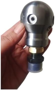 3/8" Thread Drain Jetting Ball Nozzle, Rotating Cutting Jet - Image 4
