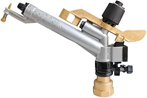 1.5" Impact Sprinkler Head 360° Adjustable Remote Irrigation Spray Kit, Mainly Used in Agriculture, Lawn, Irrigation Industry, Green Belt - Image 4