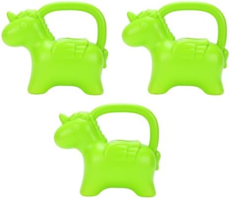 Yosoo Plastic Watering Cans 3 Pack, Cute Animal Shaped Handheld Watering - Image 2