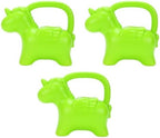 3 Watering Can Horse Shape Plastic 24x20x10cm Cute Garden Irrigation Tool for Kids Indoor Outdoor Plant Care - Image 3