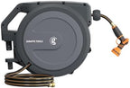 Giraffe Tools AW25 1/2MB Hose Reel PRO Metal Bracket and AW505/8 Garden Hose Reel 5/8" x 115+5 ft - Image 6