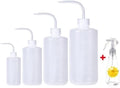1/2/4Pcs Plants Sprinkler Squeeze Spray Bottles Kettle Watering Can for Flowers Succulents Kitchen Irrigation Gardening Tools (Color: 4pcs with gift) by Unknown