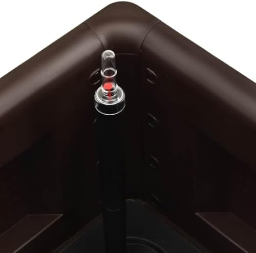 Garden Raised Bed Self-Watering Planter Mocha 39.4"x16.9"x13" - Image 5