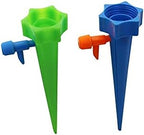 Gardening Irrigation Dripper 150 Pieces of Automatic Watering Device with Adjustable Valve Tip Watering Drip Head Home Garden Indoor Plant Irrigation Accessories (Color : Green) by Unknown