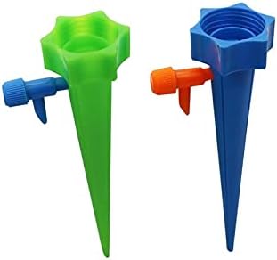 Gardening Irrigation Dripper 150 Pieces of Automatic Watering Device with Adjustable Valve Tip Watering Drip Head Home Garden Indoor Plant Irrigation Accessories (Color : Green) by Unknown