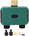 Eujgoov Smart Dual Zone Water Timer Sprinkler Controller for Garden Hose IP55 Waterproof Digital Irrigation Control G3/4in Male by Eujgoov