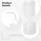 Squeeze Bottle For Plants 4 Pcs, 16.9 Fl Oz / 500 Ml With Curved Nozzle, Indoor Plants And Precision Watering, Fertilizer And Cleaning Mixing Tasks - Image 5