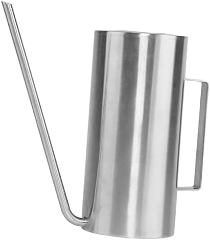 Watering can,Stainless Steel Pitcher Watering Can for Indoor Plants Spray Bottles for Plants Metal Sprinkling Can Stainless Steel Watering Kettle Plant Mister Jug Shower Pot Spout Watering Can(Silverx - Image 6