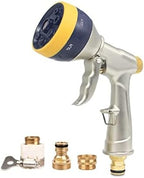 Hose Spray Gun,High-Pressure Metal Water Car Washer Nozzle Home Garden Watering Sprinkle Cleaning Tools by Unknown