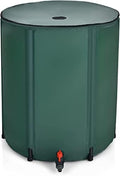 LDAILY 60 Gallon Collapsible Rain Barrel to Collect Rainwater from Gutter, PVC Rain Water Collection Barrel w/Spigot Filter & Top Mesh, Effectively Saving Water, Large Water Storage Container by LDAILY