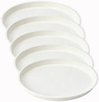 Thickened Round Plastic Trays for Plants, Plant Trays for Pots, 5 pcs by Unknown