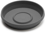 Bloem Terra 24" Round Plastic Plant Saucer, Lightweight UV-Resistant Indoor/Outdoor Flower Pot Tray - Fits 24-inch Planter Pots, Charcoal, 2-Pack - Image 3