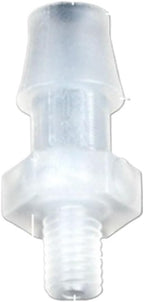 10 Pcs M6 to 2mm PP/PE Hose Connector, Straight Barb Adapter for Irrigation Tubing, Aquarium Air Pump, Water Pipe Joint(M5-6.4mm,3 pieces) by Unknown