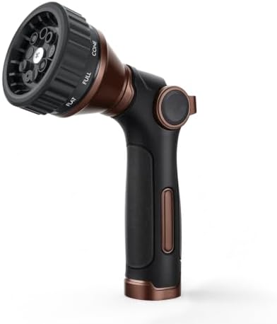 RESTMO Water Hose Nozzle Heavy Duty, Garden Hose Sprayer Thumb Control by Restmo