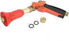 Zerodis Garden Spray Head Nozzles Handle Garden Hose Nozzle Sprayer Atomization and Water Column Watering Spray High Pressure for Hose Outdoor Head Non Slip and - Image 6