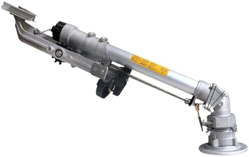 Impact Sprinkler, Metal Farm Lawn Sprinkler Spray Gun, 360 Rotation Large Area Watering Spray, Vertical Swing arm Ground Irrigation Spray Gun for Large Area by Unknown