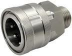 beduan Pressure Washer Fitting 1/2 NPT Quick Connector Coupler Socket - Image 3