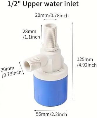 Fully Automatic Water Level Control Float Valve, Shut-Off Mini, No Electricity Required, Controller for Tanks and Towers(3/4",Upper Water Inflow) - Image 4