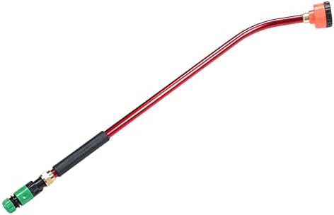 ciciglow Adjustable Water Sprayer Wand, Spray Head Watering Wand with External Threaded Interface Aluminum Alloy Plant Watering for Garden Yard Farm (90CM) by ciciglow