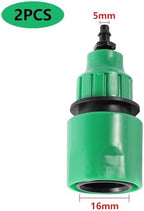 Y-type Shunt Valve Garden Irrigation System Water Splitter 2 Way Y Shape Quick Connector Tap Adapter Controller(2Pcs quick connector) - Image 2