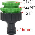 Hose Connector Adapter Garden Quick Coupling 1/2 3/4 1 Inch Female To 5/8 Inch Faucet Quick Coupling Adapter Car Wash Water Gun Accessories 50 Pieces (Color : US) - Image 5