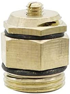 Gardening Watering System Tools 20 Pcs 180 Degrees Refraction Nozzle Adjustable Water Atomizing Spray Nozzle For Connecting PE Pipe With 1/2" Male Thread (Color : Brass) by Unknown
