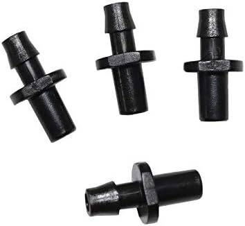 Hose Connector 1/4" Single Barb Straight Hose Connector Garden Drip Irrigation Fittings Quick Coupling Pipe Connector 6 mm/7.5 mm 500 Pcs (Color : 7.5 mm Interface, Diameter : 1/4'') - Image 5