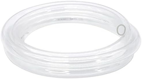 DAVCO 1/2" ID x 100ft Clear Vinyl Tubing, Low Pressure Flexible PVC Tubing, Heavy Duty UV Chemical Resistant Lightweight Plastic Vinyl Hose, BPA Free and Non Toxic - Image 3