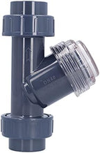 Y Type Strainer 40mm Pipe, Y Strainer Pressure Regulator, Small Fast Stream Speed Y Strainer with ABS Material, for Industry - Image 4