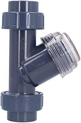 Y Type Strainer 40mm Pipe, Y Strainer Pressure Regulator, Small Fast Stream Speed Y Strainer with ABS Material, for Industry - Image 4