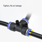 DIY Drip Irrigation Kit, 50ft Micro Spray & Misting System for Garden/Raised Beds - 15 Adjustable 360° Brass Plant Misters - Flexible PE Hose for Greenhouse, Lawn & Outdoor Cooling - Color - Image 4
